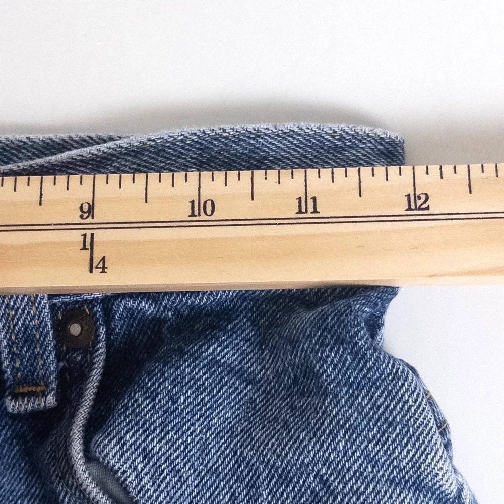 Vintage 90s Lee High Rise Denim Jeans Medium‎ Wash Kids Size 8